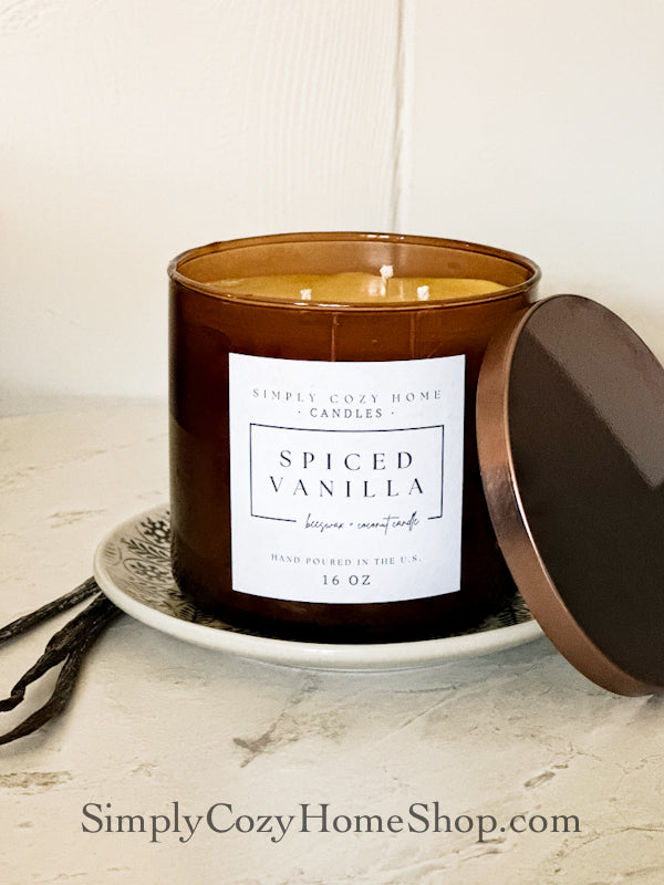 Spiced Vanilla Beeswax Candle *signature collection*