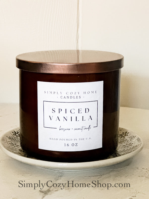 Spiced Vanilla Beeswax Candle *signature collection*