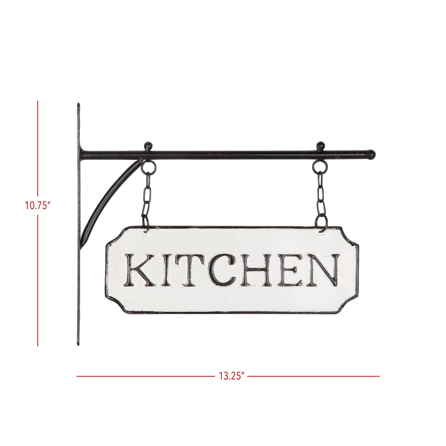 Metal Kitchen Hanging Sign