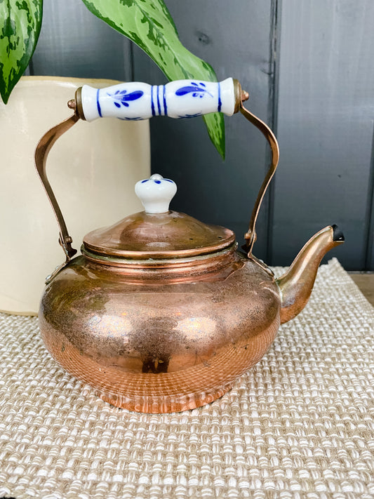 Vintage Copper Teapot 4
