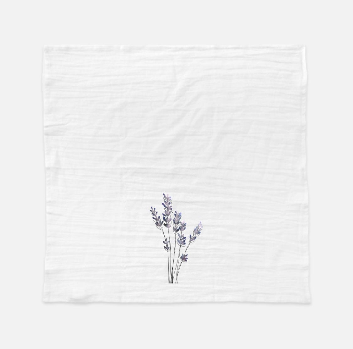 Lavender Flour Sack Tea Towel