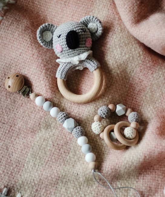 Baby Koala Wooden Gift Set