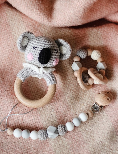 Baby Koala Wooden Gift Set
