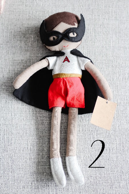 Cotton Super Hero Dolls - gift idea for girls