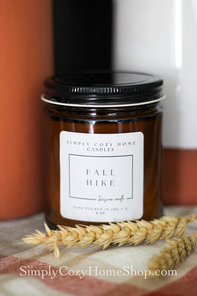 Fall Beeswax Candle: Fall Hike (Reformulated 2023)