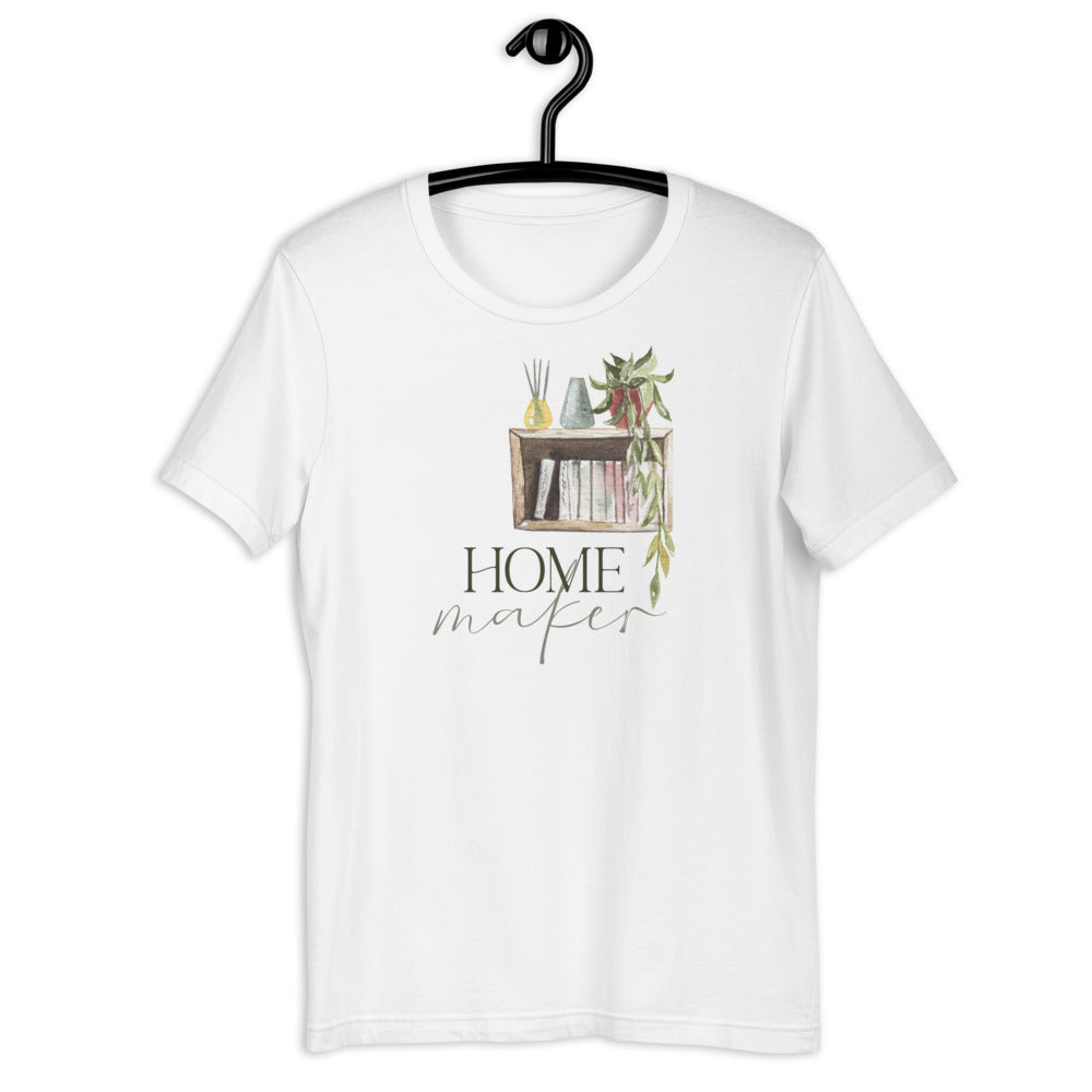 Home maker light colored short-sleeve unisex T-Shirt